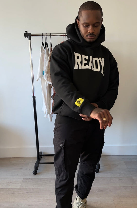 'READY' logo hoodie