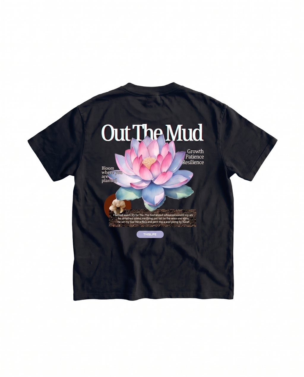 the 'Lotus Flower Bomb' tee