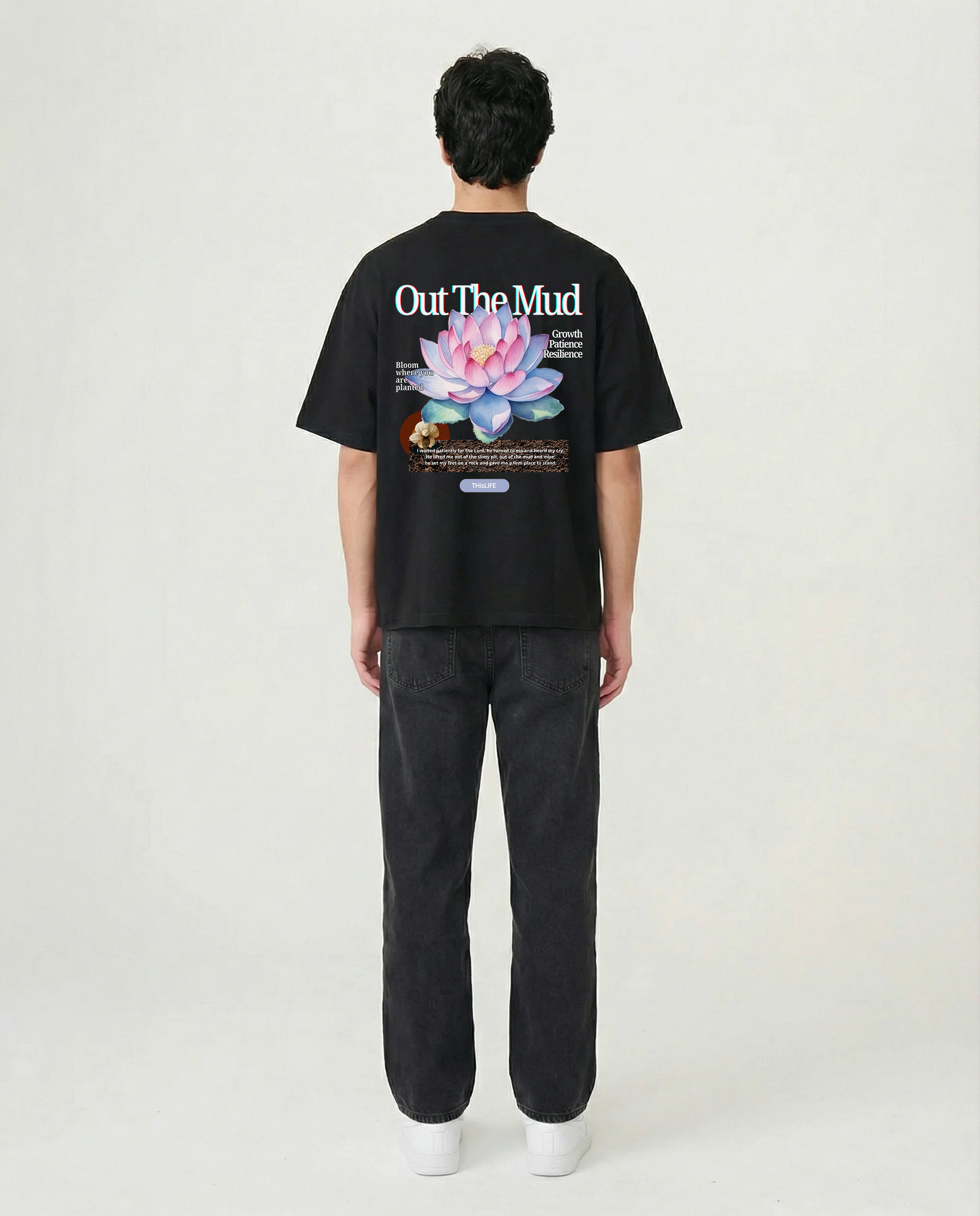 the 'Lotus Flower Bomb' tee