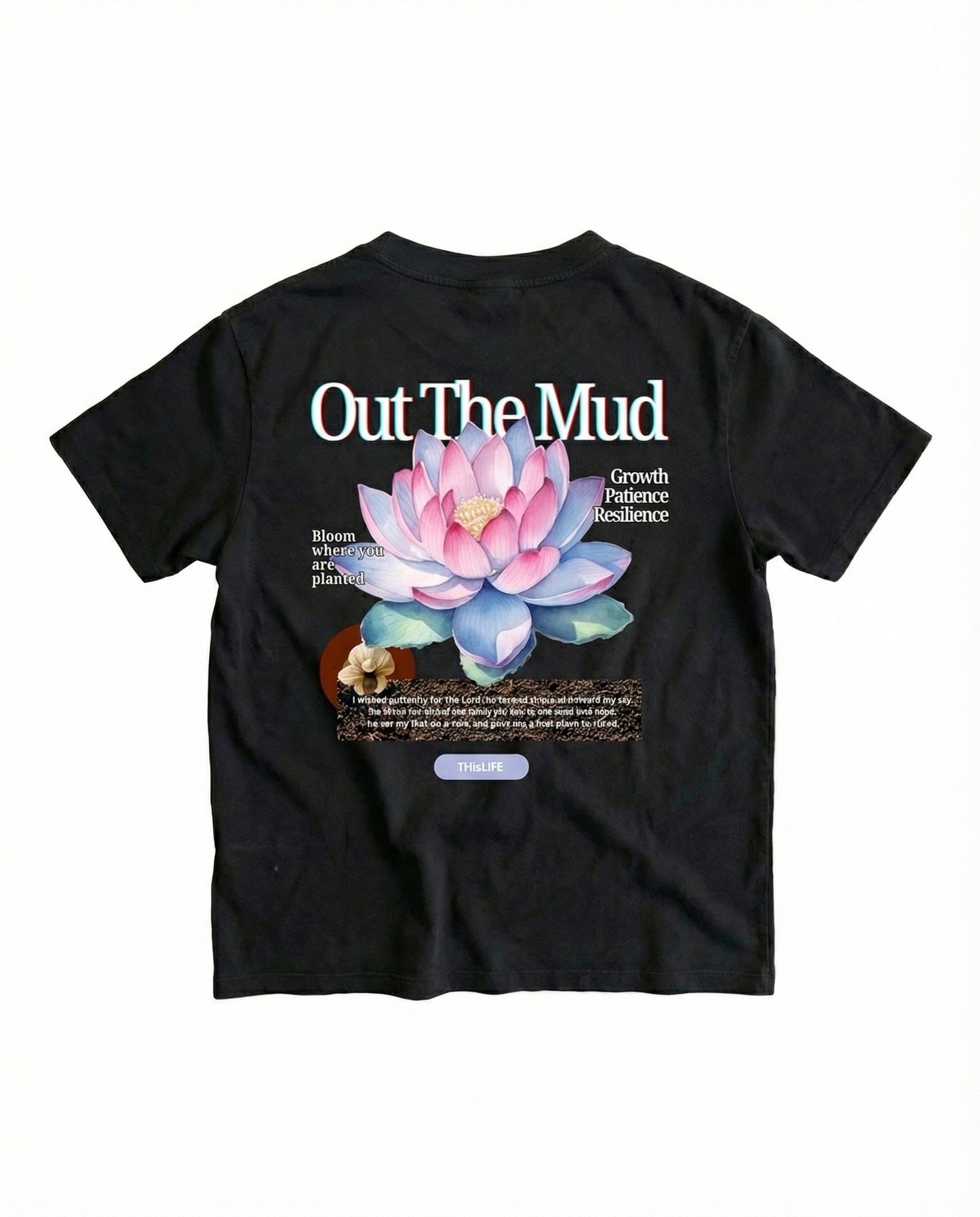 'Lotus Flower Bomb' t-shirt