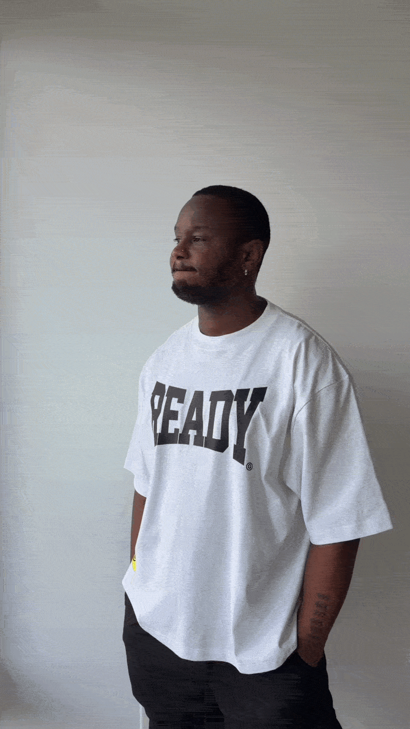 the 'READY' logo tee