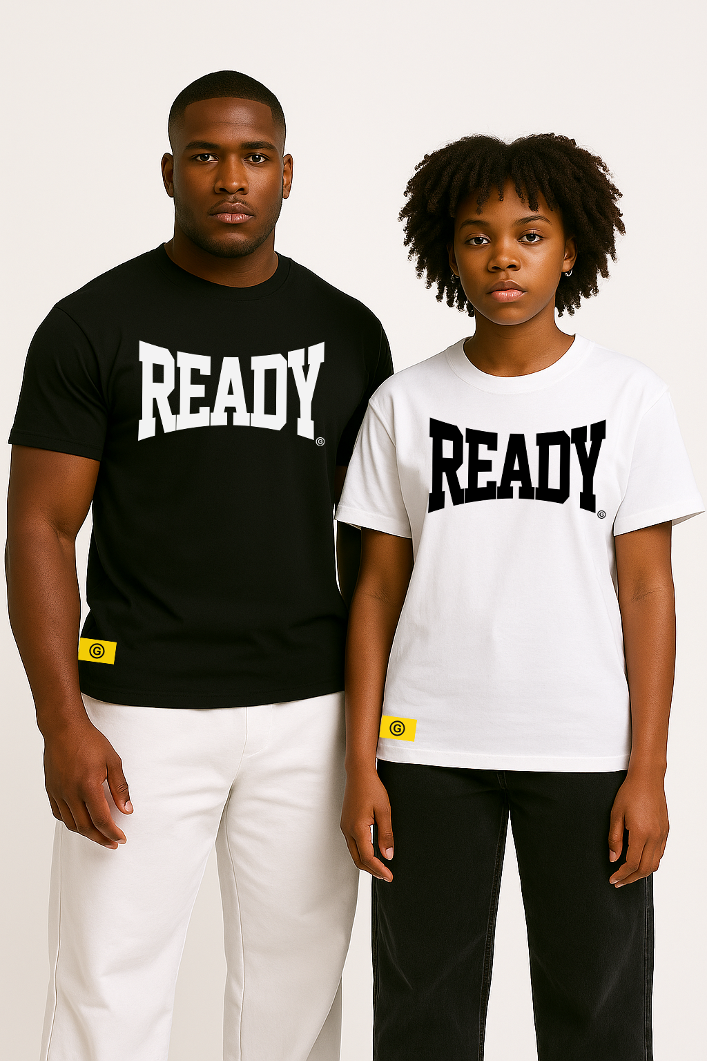 'READY' logo tee