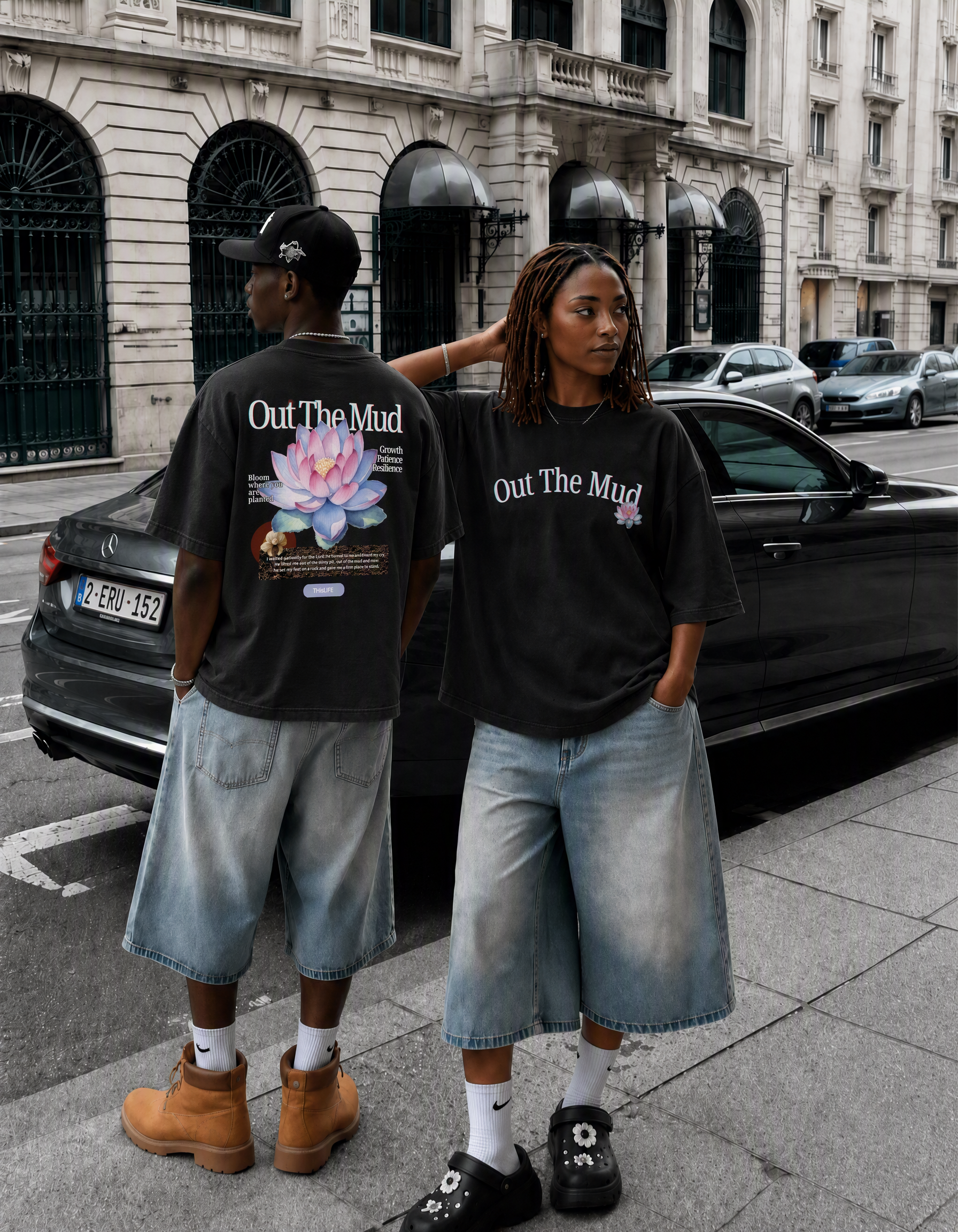 the 'Lotus Flower Bomb' tee