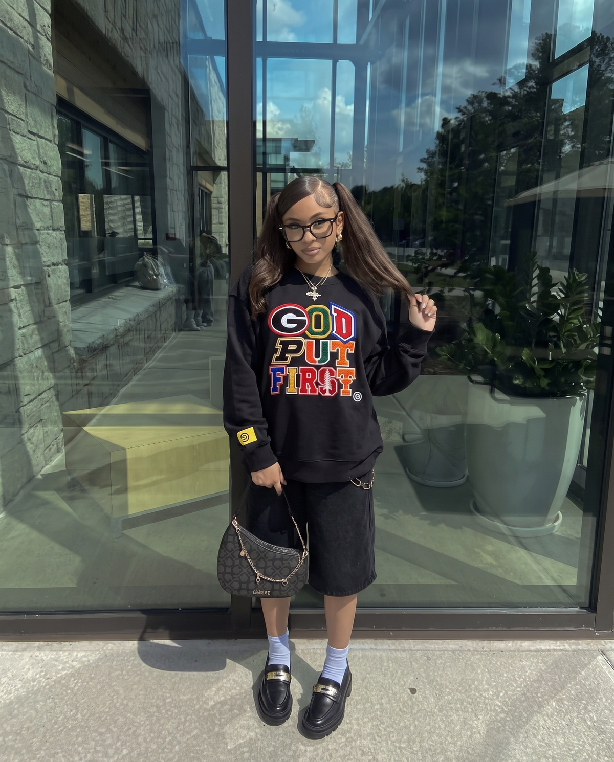 the 'Put God First' crewneck v2
