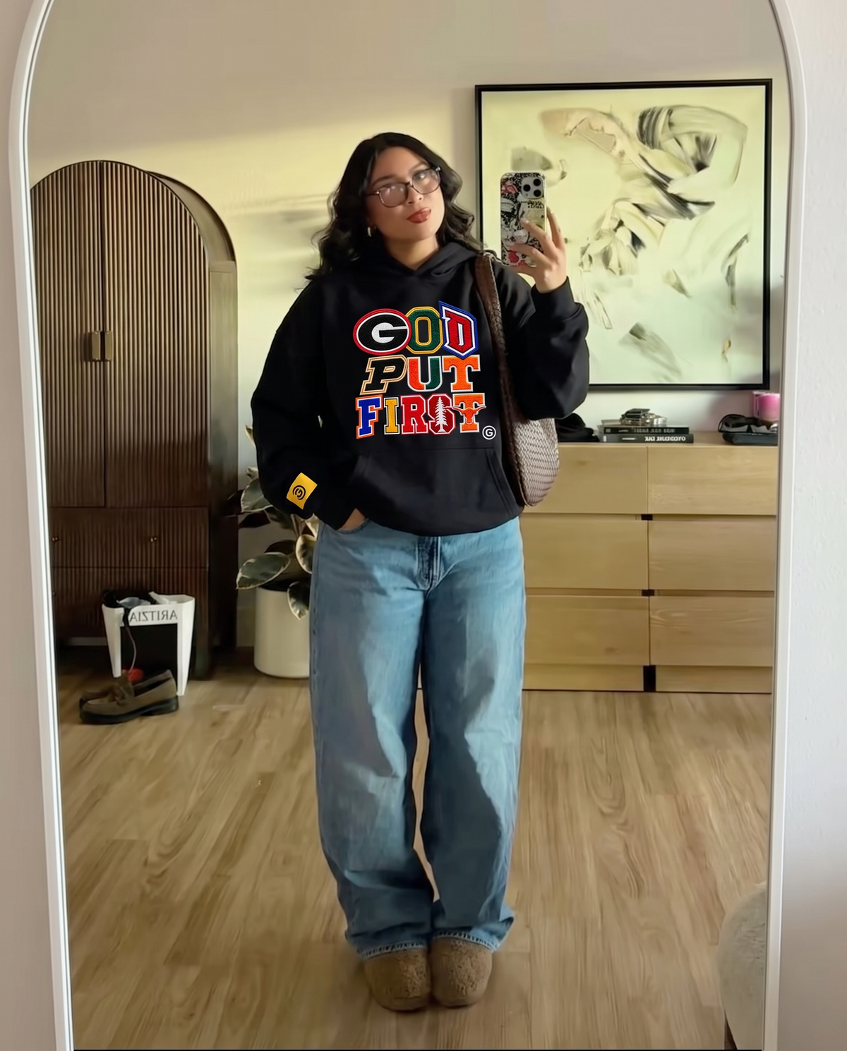 the 'Put God First' hoodie v2