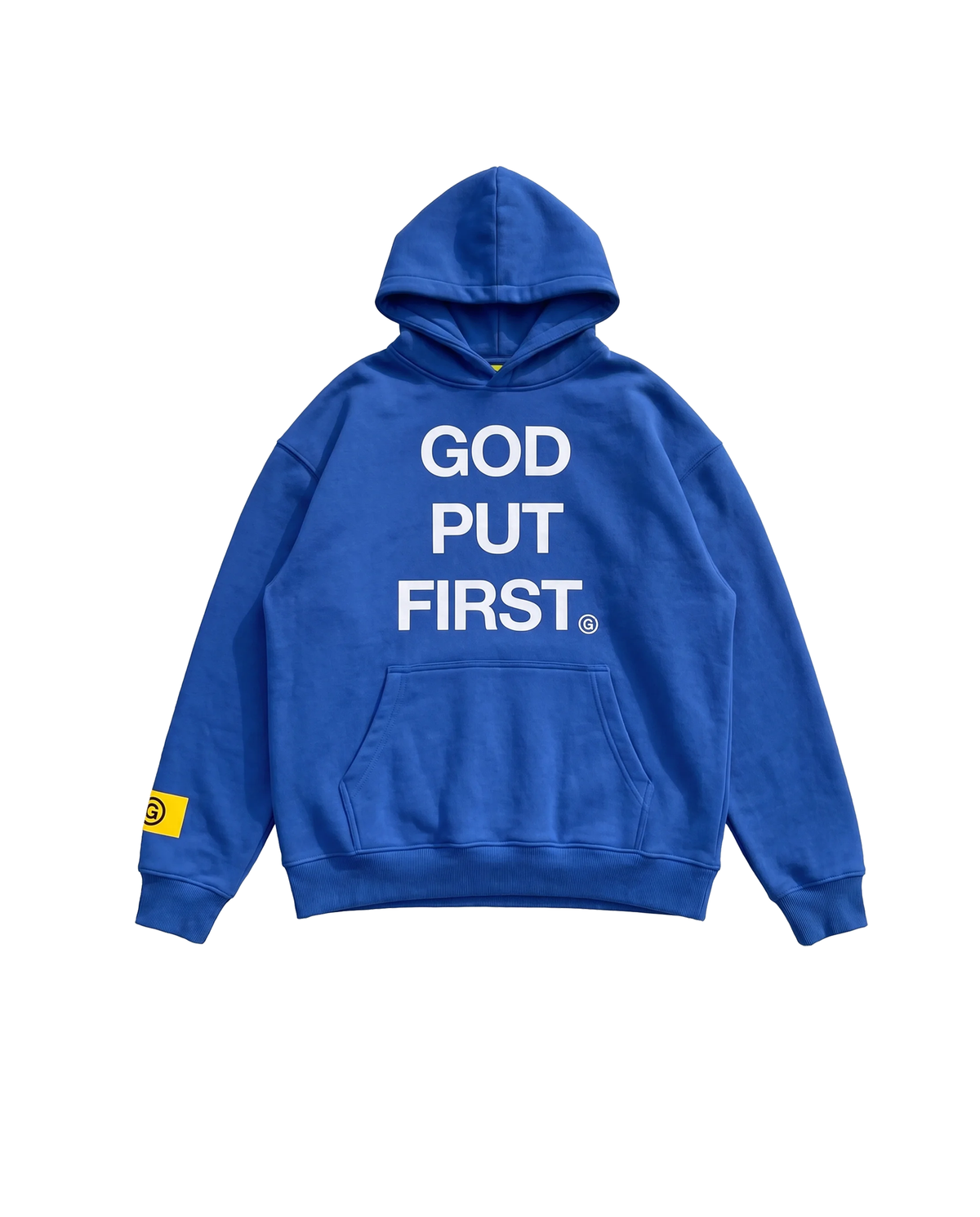 the 'Put God First' hoodie